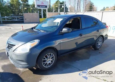 2015 Nissan Versa 1.6 S+ z USA, uszkodzony, nr VIN 3N1CN7AP0FL808480